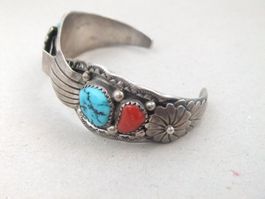 Vintage Hopi Navajo Armreif - 925S