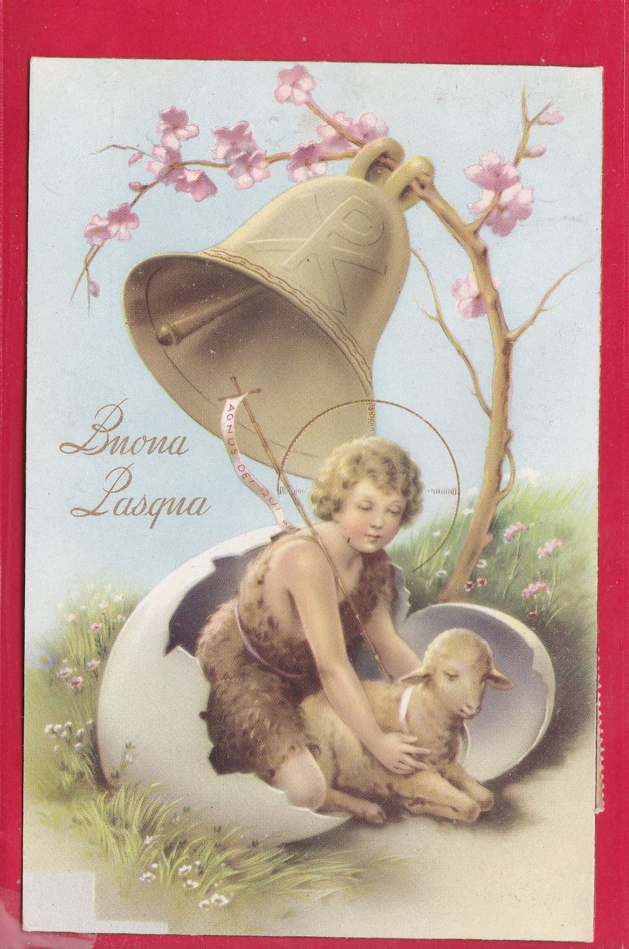 Cartoline postali: BUONA PASQUA – Usato da Oberrieden venduto da Gebirgsstelze