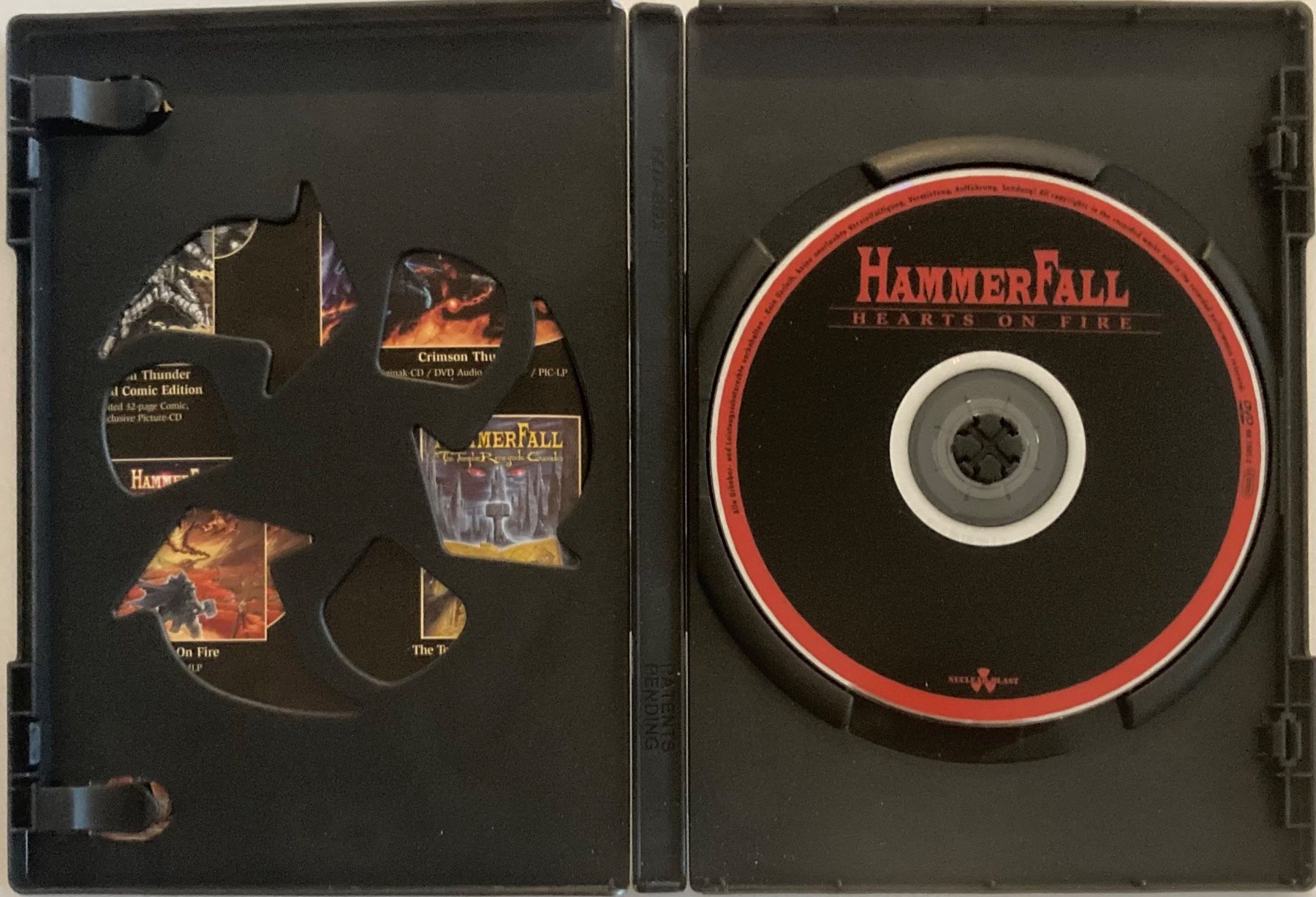 Alle DVDs: HAMMERFALL - HEARTS ON FIRE – Gebraucht aus Poliez-Pittet von Newtown-Records 2