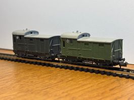 *e893: 2 Oldtimer Güterwagen  (Spur N)