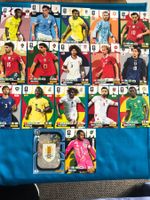 Panini Adrenalyn XL - 16 Regular Cards + 1 Wappen - NM -