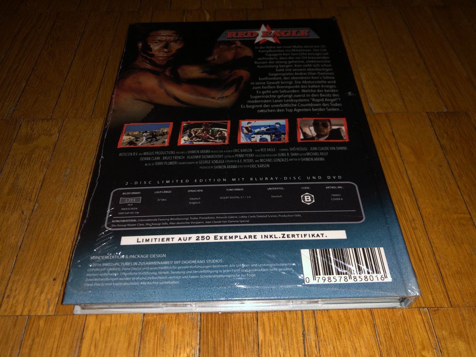 Tutti i DVDs: Black Eagle - Red Hunter - MEDIABOOK - A - UNCUT – Nuovo e nell'imballaggio originale da Basel venduto da havsok 1