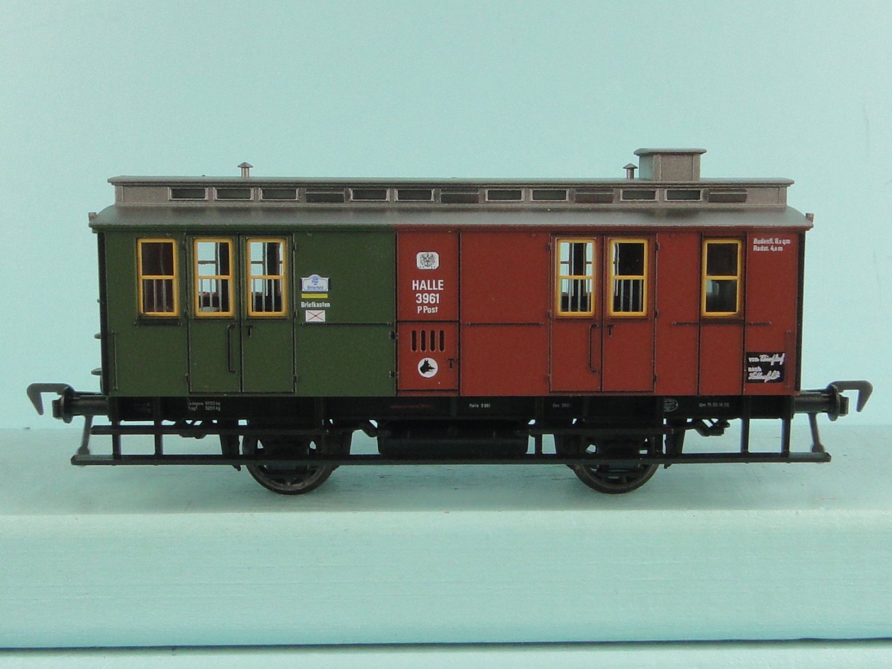 Fleischmann Modellini di ferrovie: Fleischmann 5820 Postwagen HALLE – Usato da Bülach venduto da cann11 4