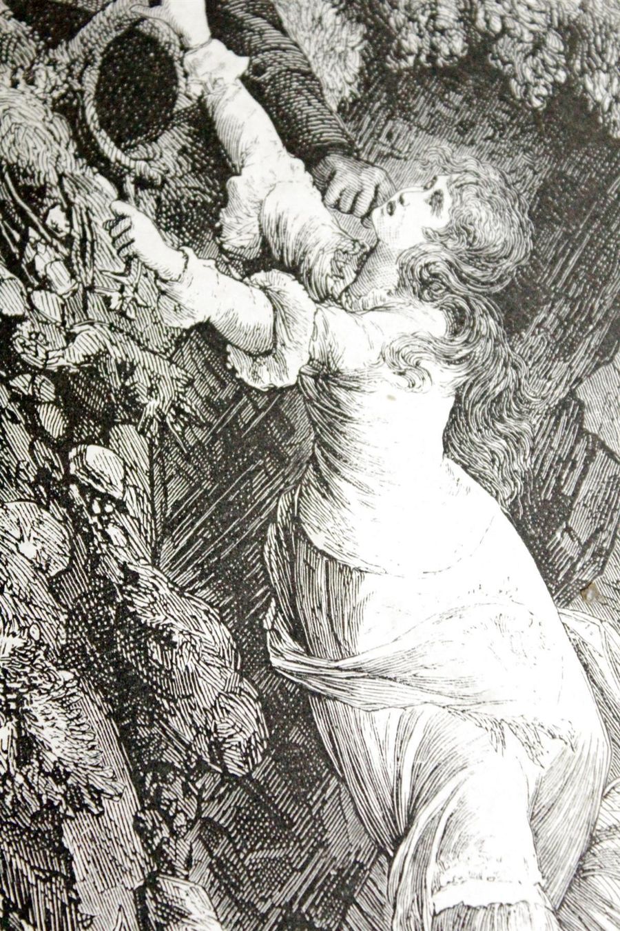 Grafica & Litografie: Zinkätzung JUGENDSTIL / ROMANTIKER, 1880 – Usato da Bern venduto da kultiges