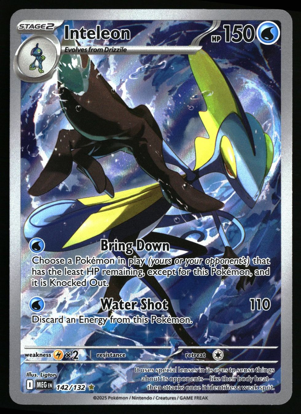 Pokémon Carte collezionabili: Inteleon #142 Pokemon Mega Evolution – Usato da Feuerthalen venduto da Plazatoys