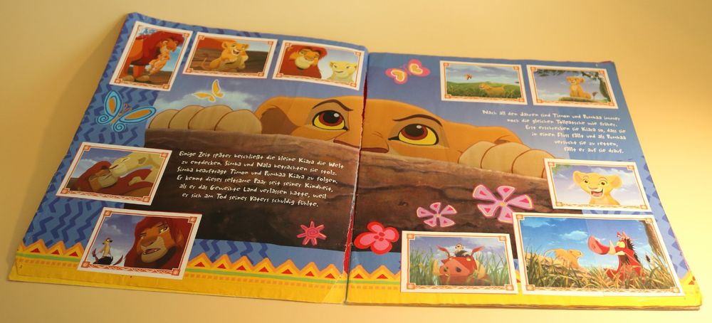 Original Panini Album König der Löwen 2 (Gebraucht) in Winterthur für ...