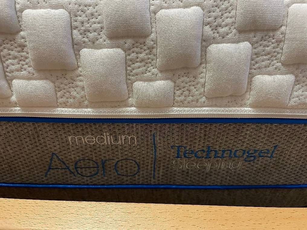 Materassi: Technogel Matratze Aero, Bett - 90x190x24 – Usato da Löhningen venduto da Divemisli 1