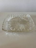 Vintage Snackschale / Aperoschale Kristallglas