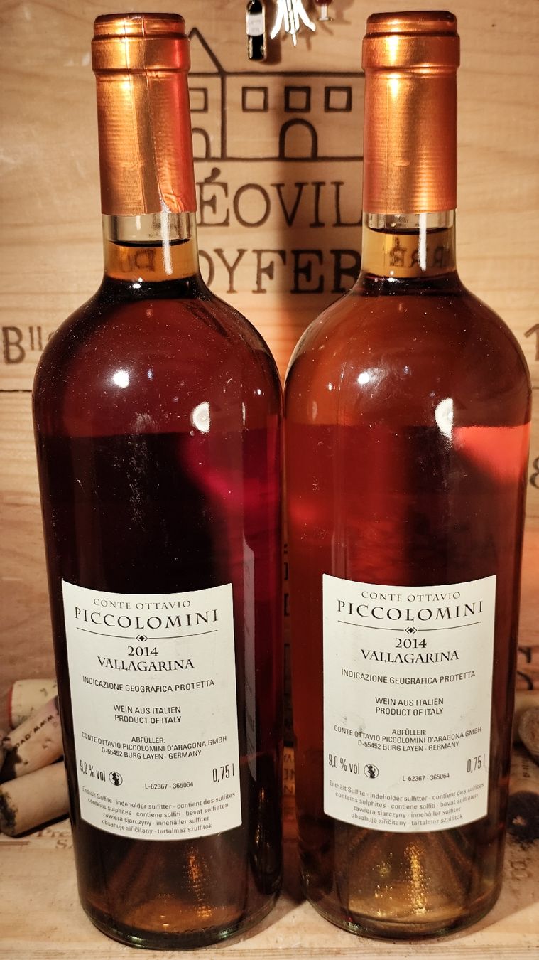 Wein: 2x 2014  Piccolomini Rosado Vallagerina – Neu und originalverpackt aus Büsserach von Vintage-vins 2