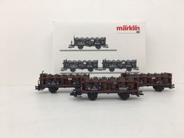 Märklin, Spur H0 "46390" DB Säuretopfwagen-Set