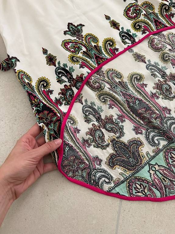 Vestiti: Paisley Kleid Gr. S – Usato da Merlischachen venduto da GlamGarb 1