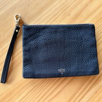 FOSSIL Clutch klein schwarz Leder - NEU!