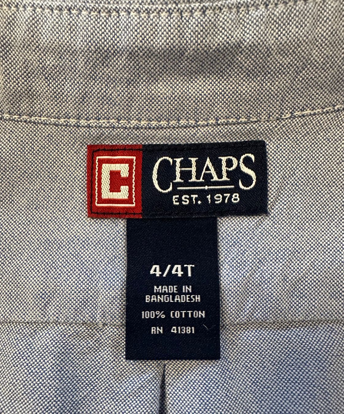 Camicie, T-shirt & Polo: Hemd Gr.122 100% Baumwolle – Usato da Zürich venduto da Bastet6 3