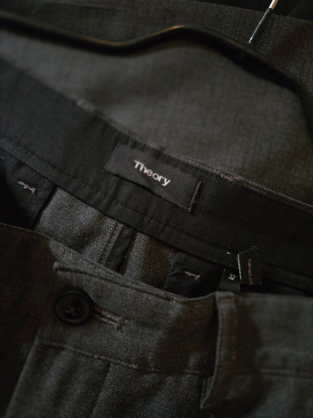 Theory Pantaloni: Theory Anzughose, Grau, 32 – Usato da Basel venduto da noah27 2
