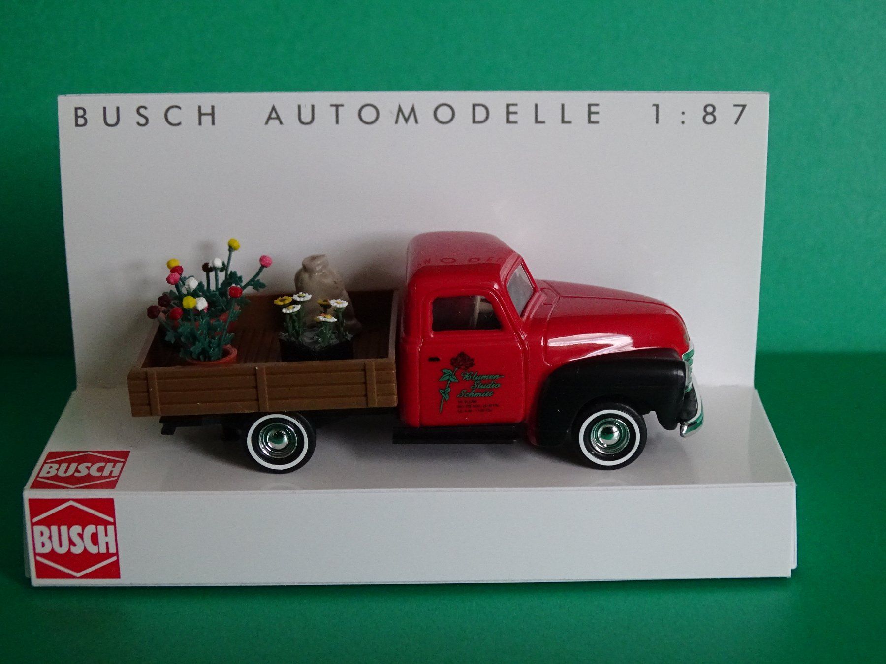 Busch Modellini d'auto: Chevrolet Pick Up von Busch 1/87 – Nuovo e nell'imballaggio originale da Bretzwil venduto da Meex 2