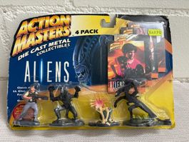 NEUAction Masters Aliens 4er Pack Die Cast Collectibles!1994