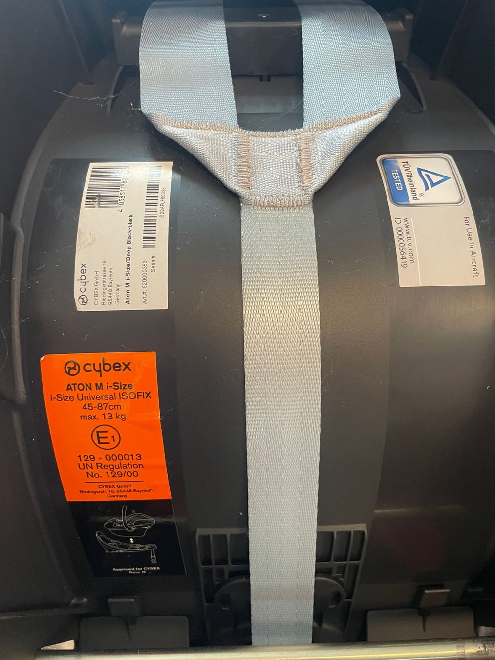 Cybex Seggiolini per auto: Cybex Aton M Babyautositz – Usato da Merishausen venduto da Dust-Finder 2