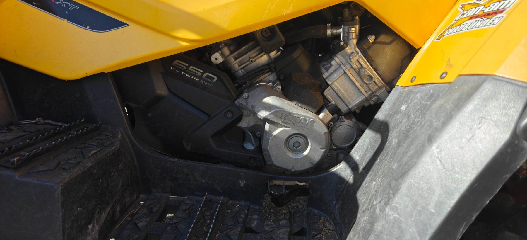 Can-Am ATVs / Quads: Unfallfahrzeug Can- Am Outlander 650 Max – Gebraucht aus Trimmis von 0004 6
