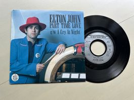 ELTON JOHN tolle Part time love France Single Kult Top Hit