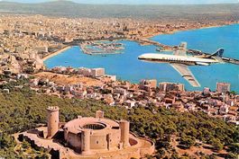Sabena aircraft over Palma de Mallorca