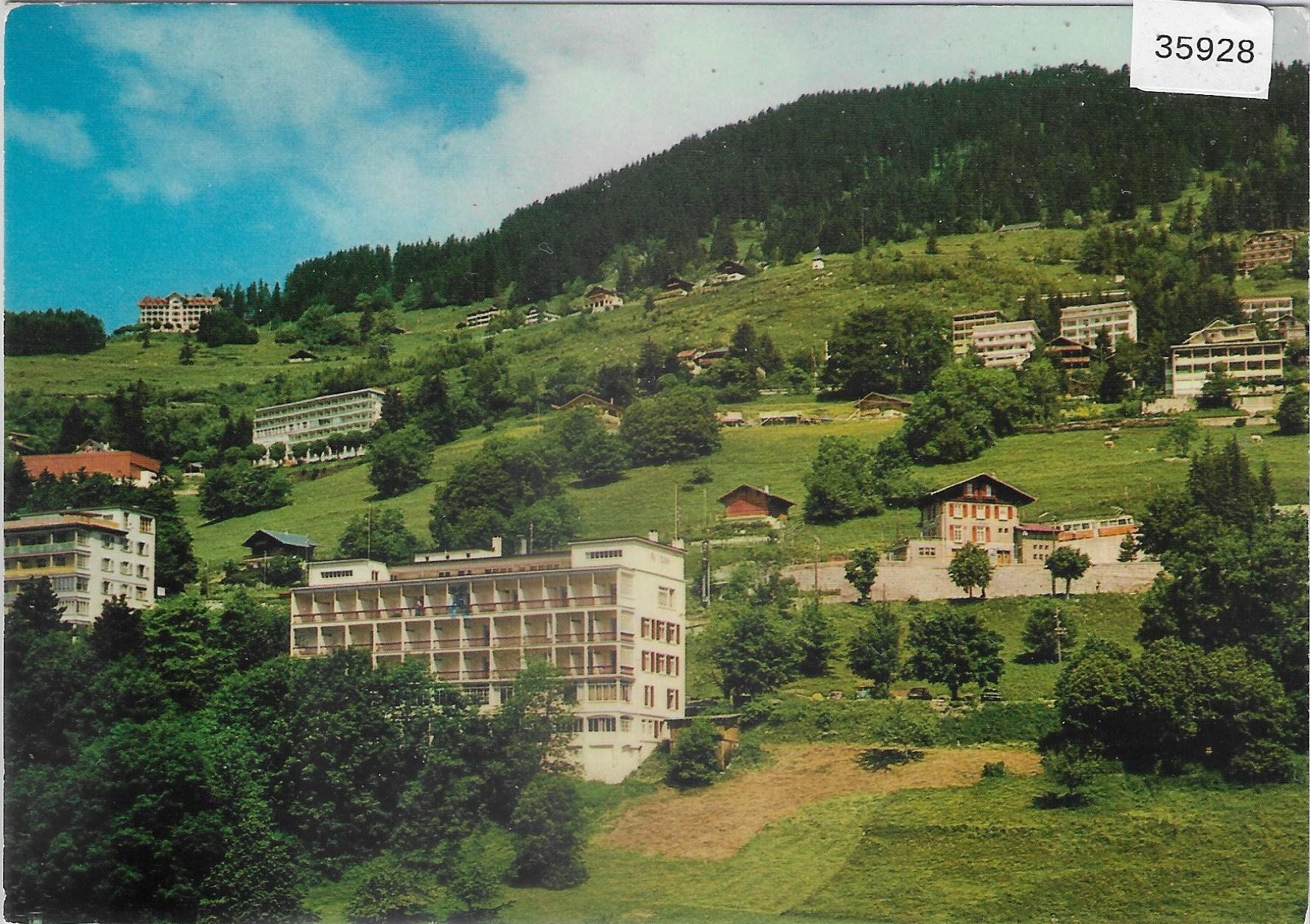 Cartes postales: Hotel Universitaire - Leysin – D'occasion à Ettingen par Kartenplanet
