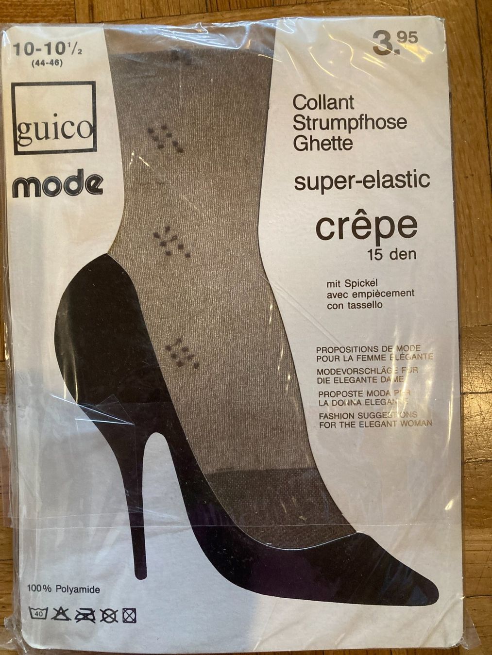 Calze & Collant: Strumpfhose zum Basteln – Nuovo e nell'imballaggio originale da Balsthal venduto da dasesaro