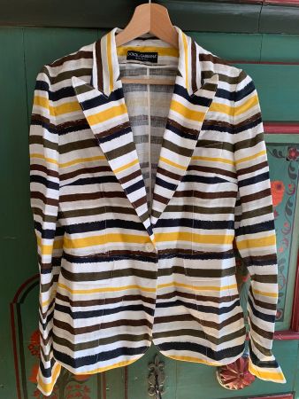 Dolce & Gabbana Blazer 100% Leinen