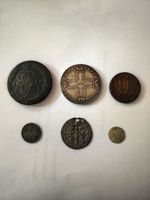 Collection Russian Coins Various Years Various Sizes