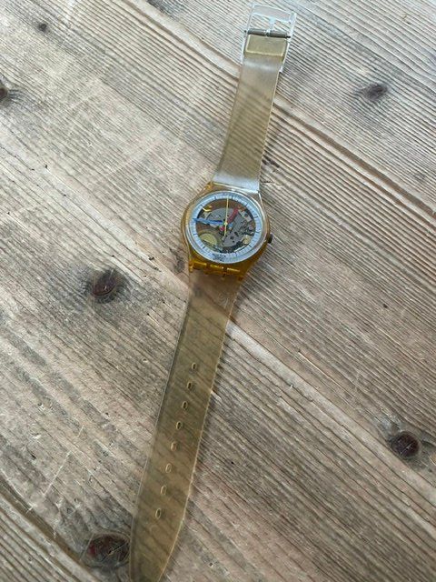Swatch Uhren: Swatch Gent GK100 "Jelly Fish" – Gebraucht aus Neuhausen am Rheinfall von galleria13