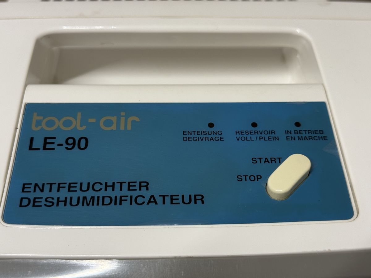 Deumidificatori: Luftentfeuchter Tool-Air LE-90 – Usato da Roggwil BE venduto da fengshui 2