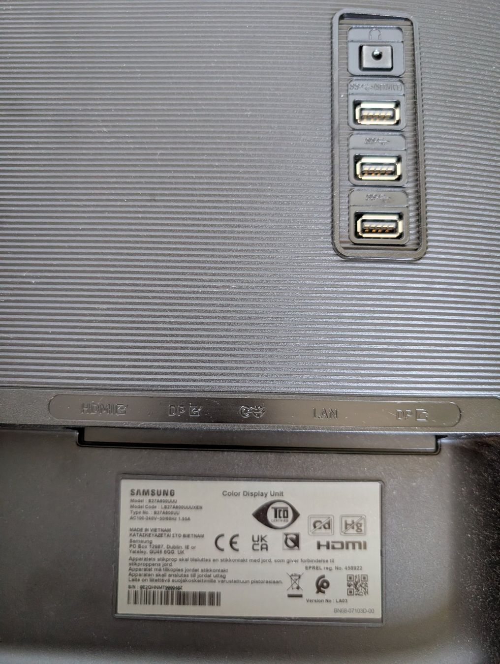 Monitore: Samsung S27A600UUU Bildschirm – Gebraucht aus Zofingen von Flavored6655 1