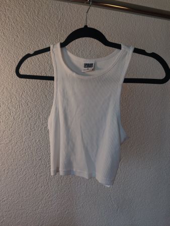 Crop top blanc taille M