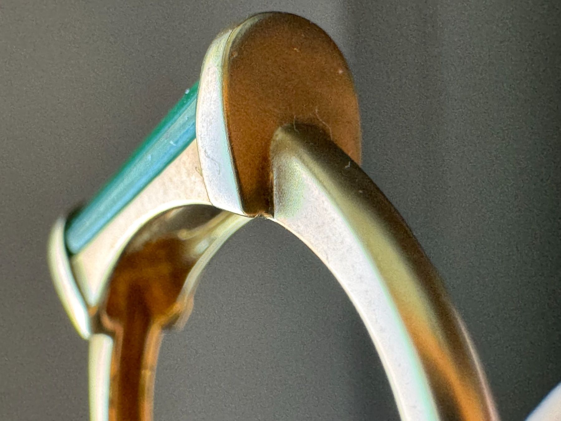 Anelli: Ring aus 18K Gold und Jade – Usato da Onex venduto da Joliechose6 4