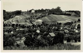 DORF & Schloss Goldenberg ZH gel. mit Militärstenmpel!