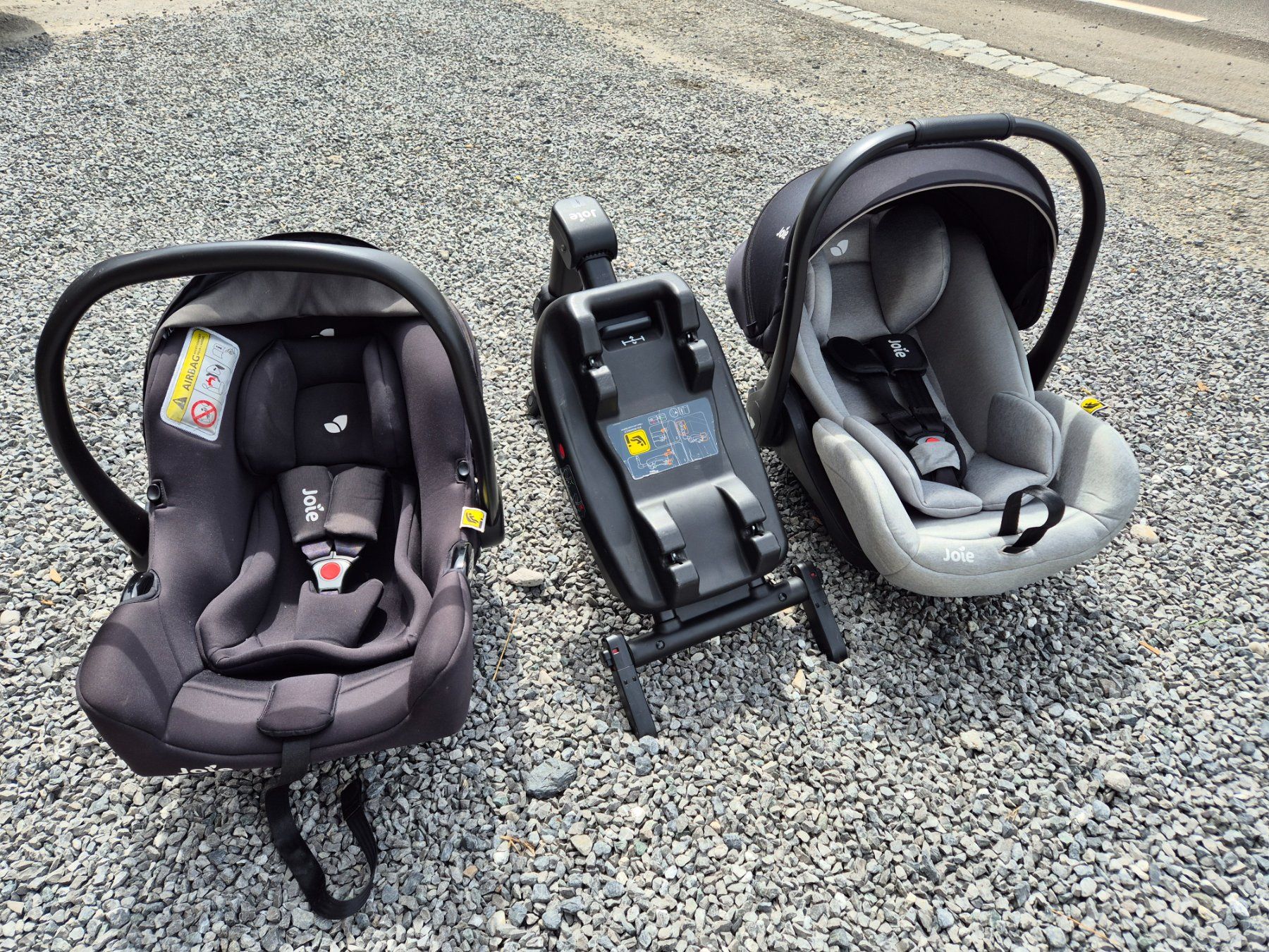 Joie Seggiolini per auto: Joie Babyschale mit Isofix-Basis – Usato da Walzenhausen venduto da rac_2pk2