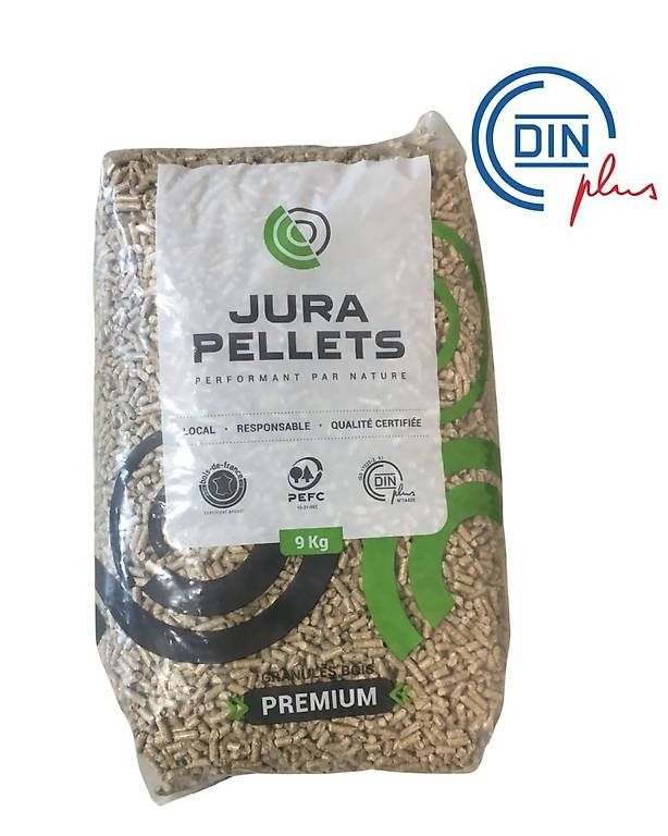 Articoli in legno: Sac de pellets de 9 kg Din+ – Usato da Tolochenaz venduto da FiguetTechnique
