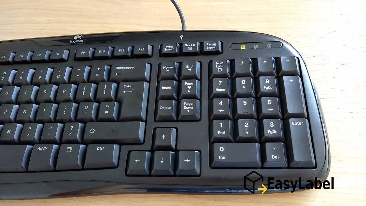 Logitech Tastiere: Logitech Classic Keyboard 200, (EN_UK) – Usato da Glattpark(Opfikon) venduto da easylabel 2