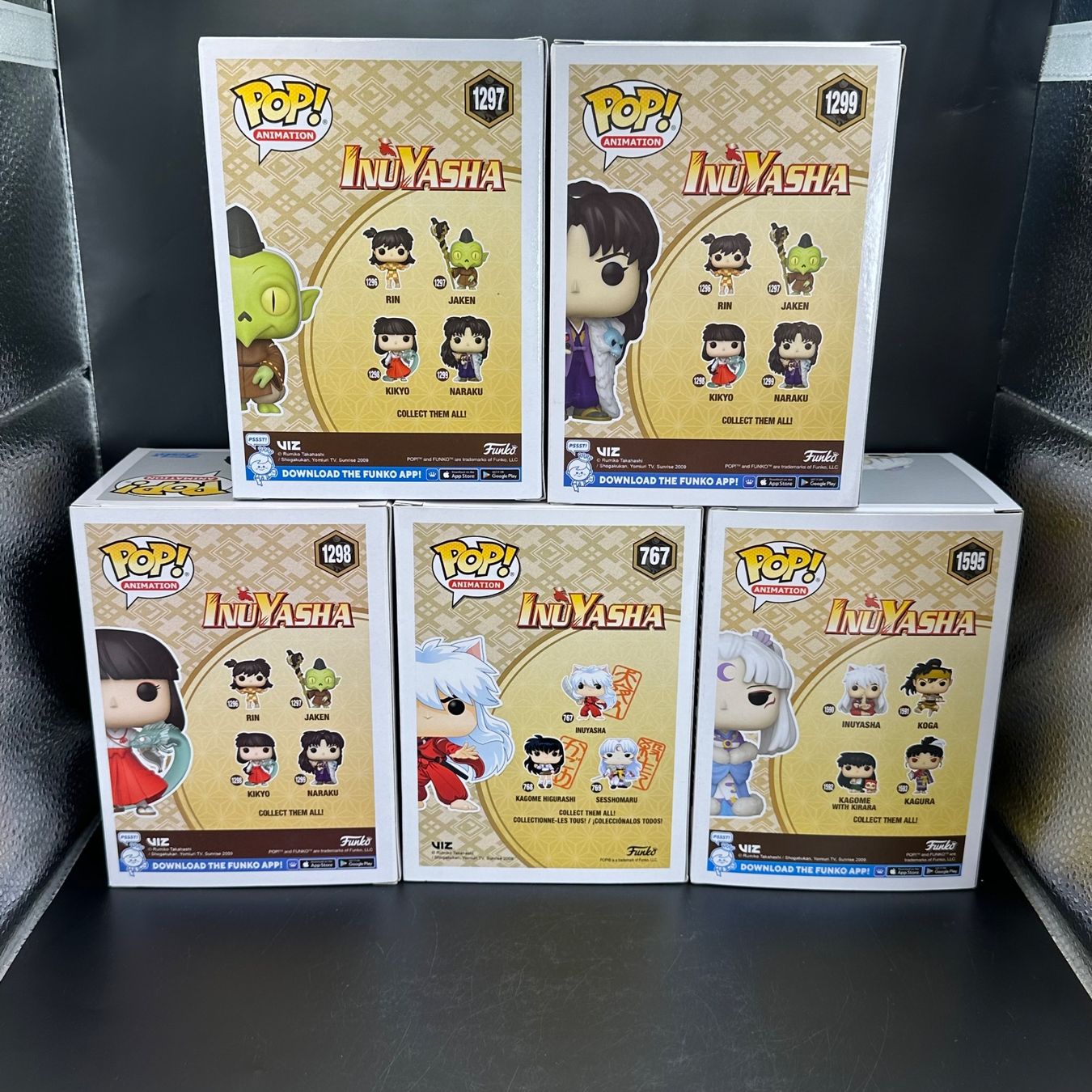 Funko Statuette: Funko Pop! Inu Yasha 5Stk Sammlung – Usato da Düdingen venduto da Nerdworld 1