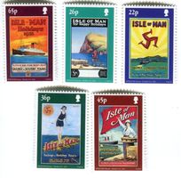 Briefmarken "Tourismus". Isle of Man.