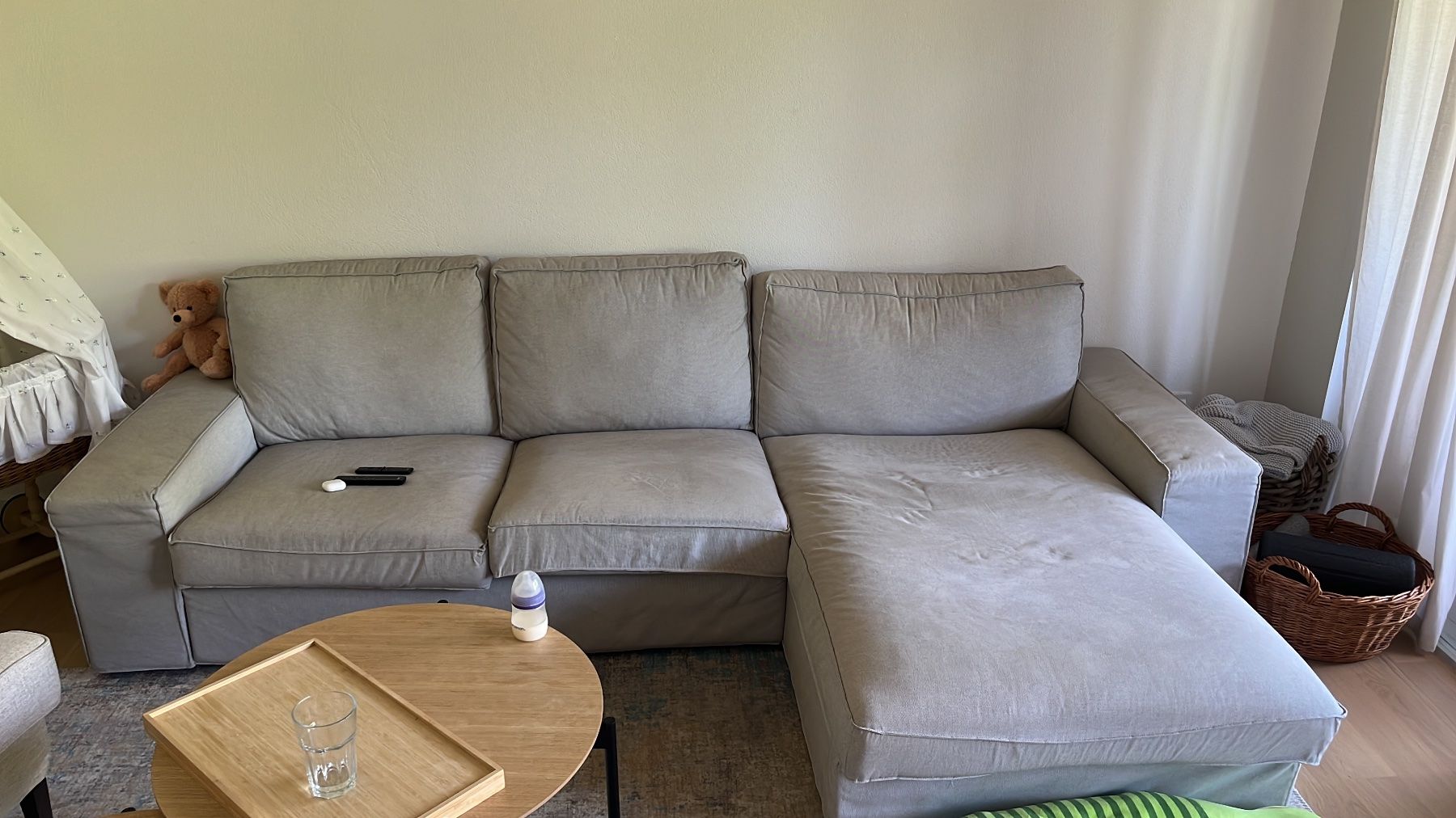 Divani: Ikea Sofa hellgrau guter Zustand! – Usato da Herisau venduto da jul_5rdr 3