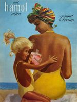 Vintage Reklame, Hamol, Viktor Rutz, 1948