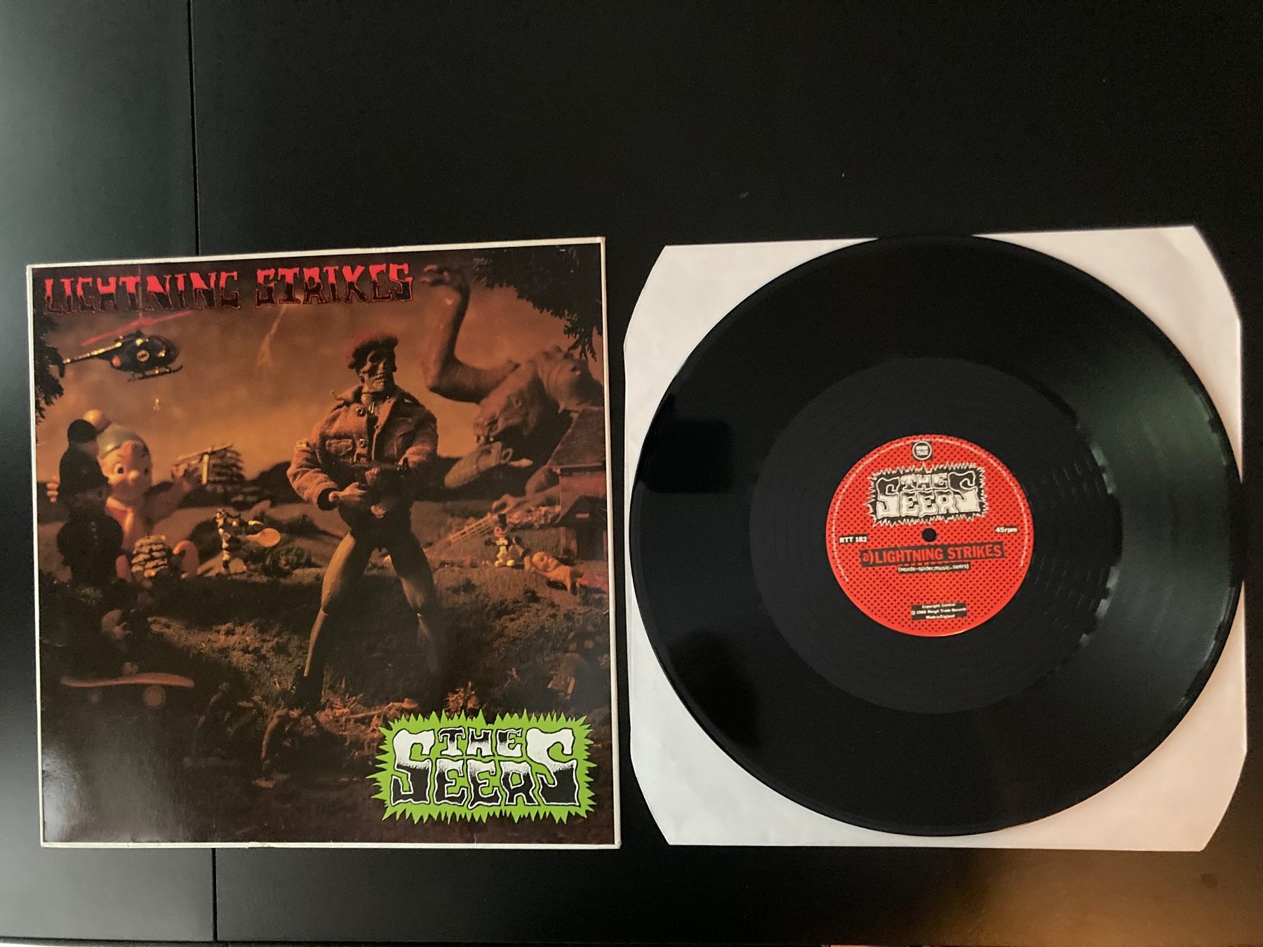 Dischi in vinile: The Seers - Lightning Strikes – Usato da Fribourg venduto da Karushi