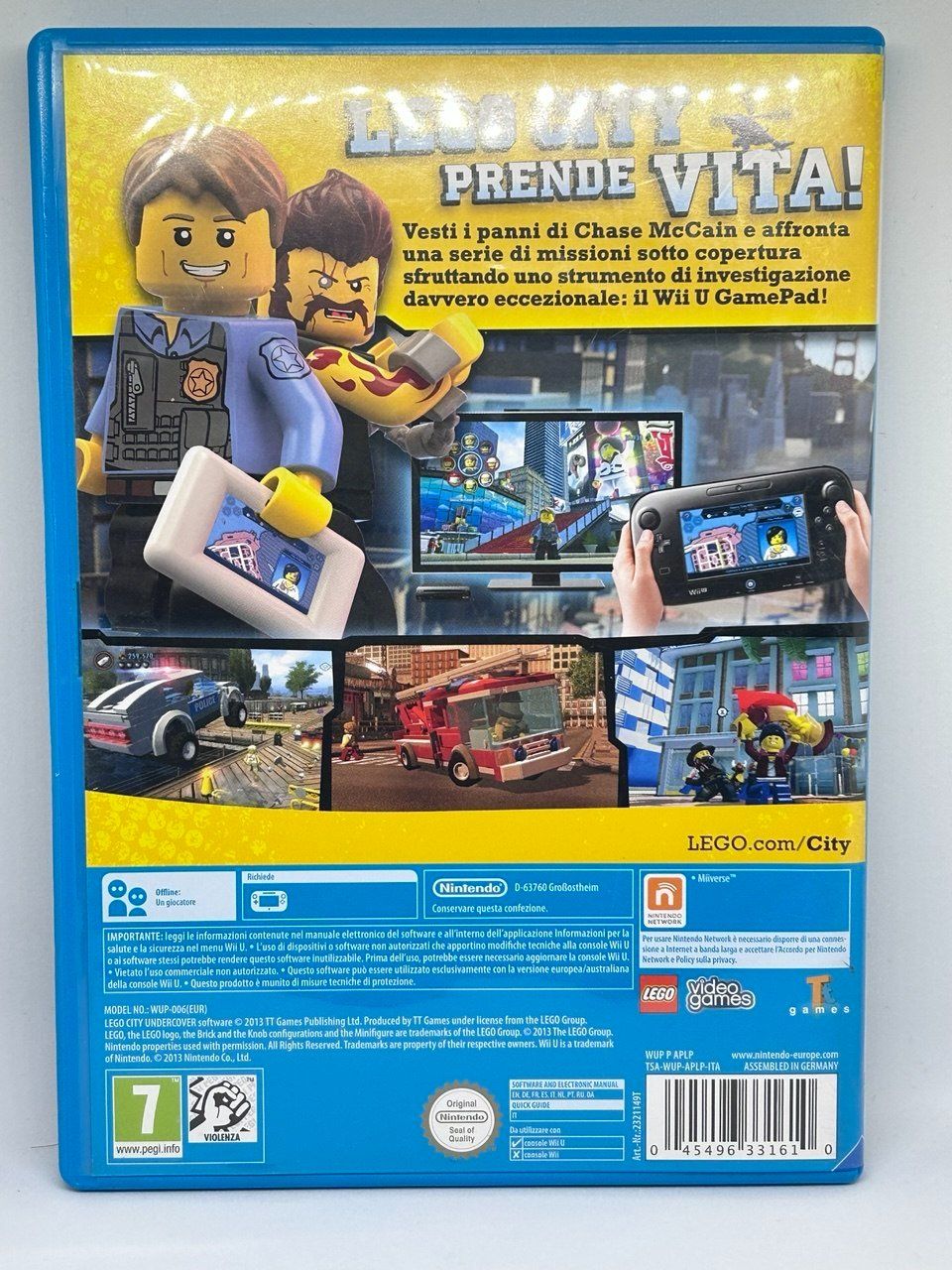 Nintendo Giochi: LEGO City Undercover per Wii U – Usato da Giubiasco venduto da LorisVale 2