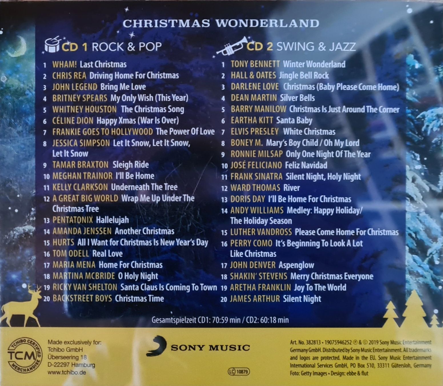 CDs: Doppel CD Christmas Wonderland – Gebraucht aus Emmenbrücke von Eichhoefli 1