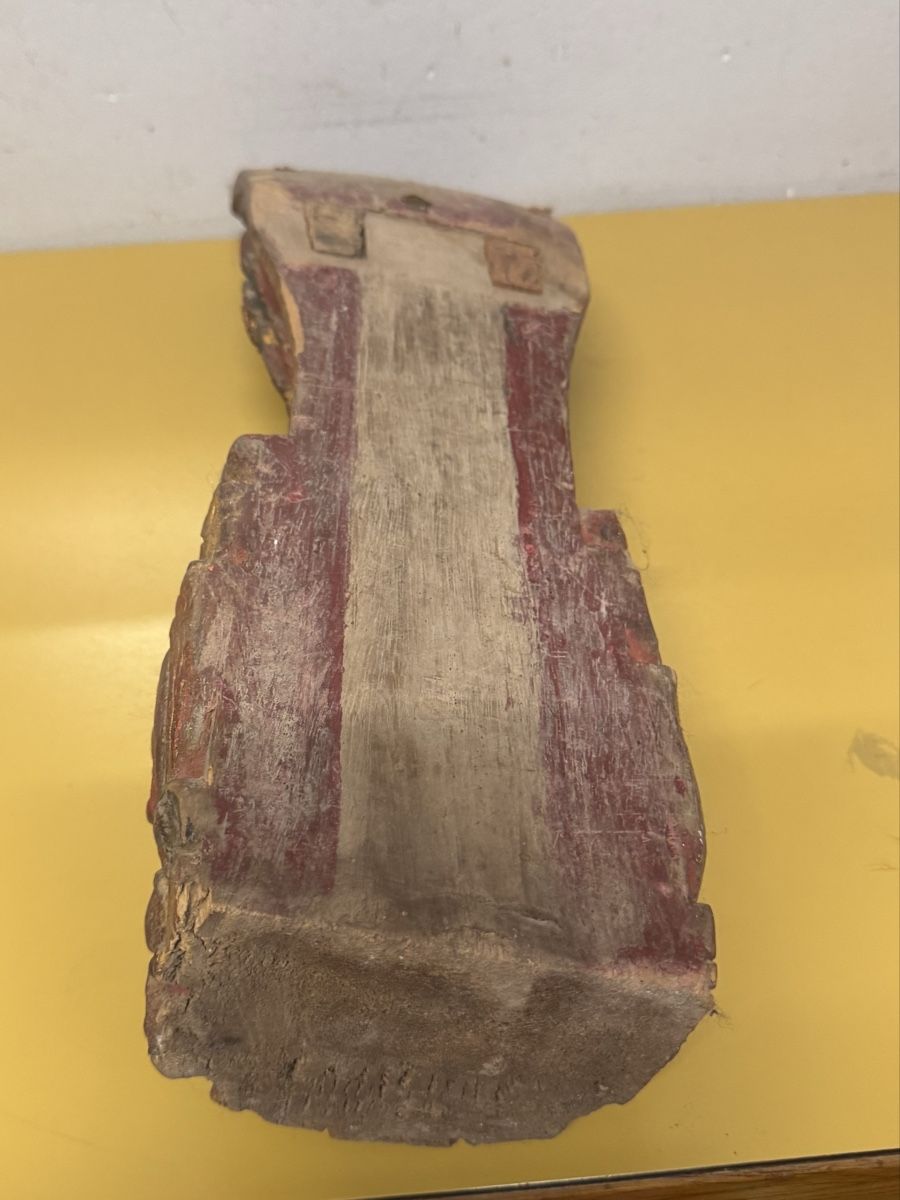 Skulpturen & Statuen: Antike Holz Skulptur  – Gebraucht aus Schlieren von Freundlich02 4
