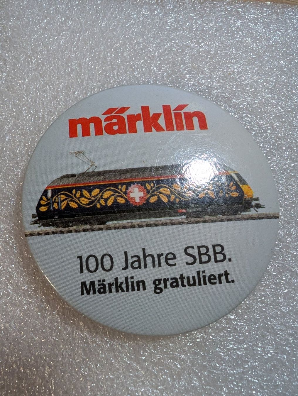 Placchette & Badge: Ansteckbutton 1: 100 Jahre SBB x Märklin – Usato da Oppligen venduto da Pin-Fall-Shop