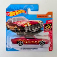 Hot Wheels '69 Ford Torino Talladega  / HW FLAMES 2019