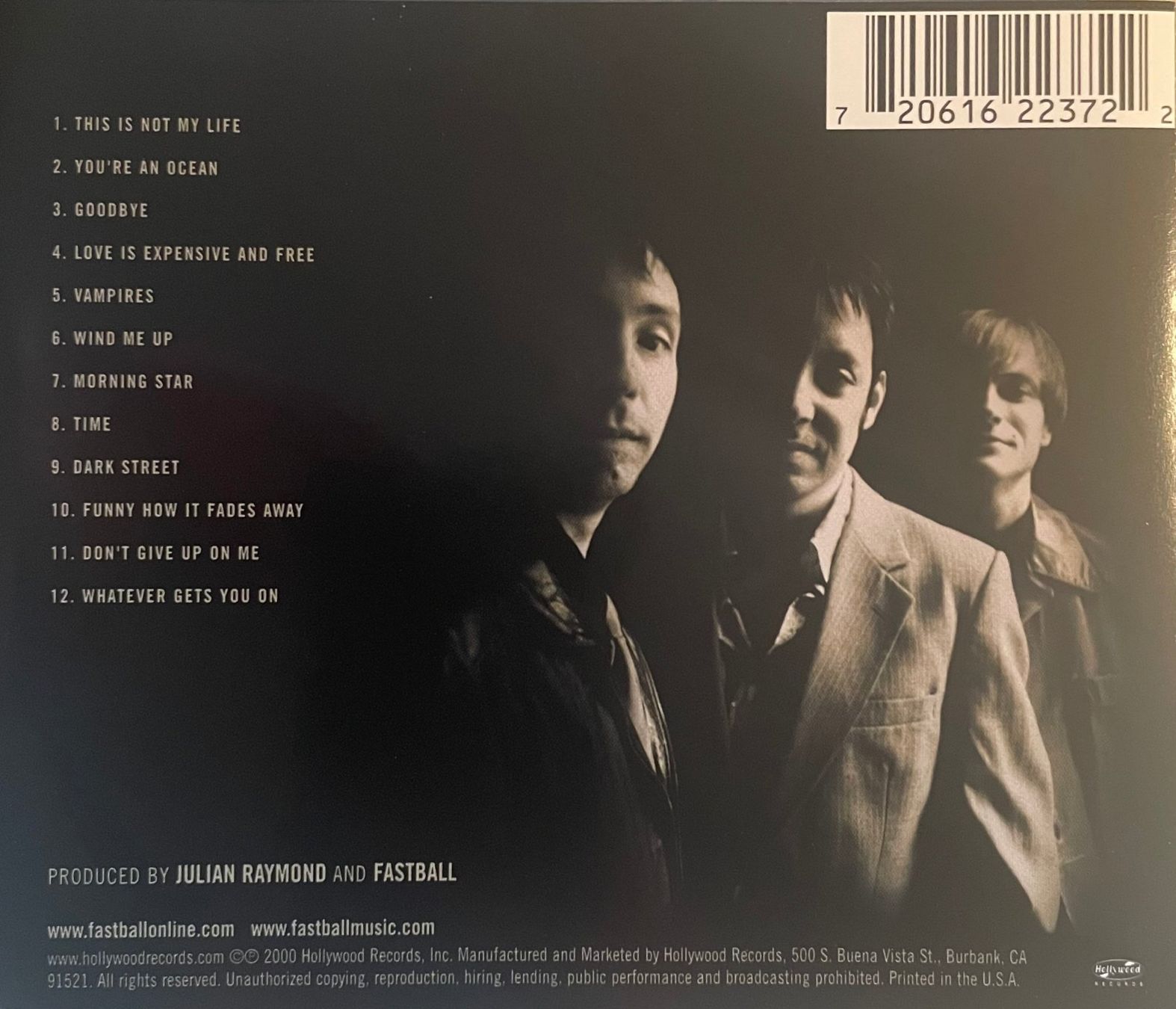 CD: Fastball - Harsh Light Of Day – Usato da Brunnen venduto da Barfly5 1
