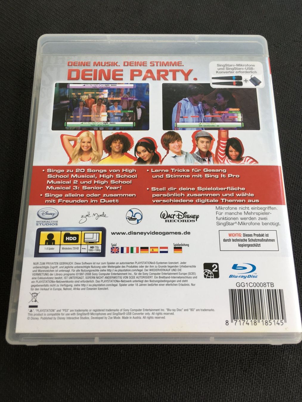Sony Jeux: Disney Sing it - Playstation 3 / PS3 – D'occasion à St.Gallen par sjosjo 1