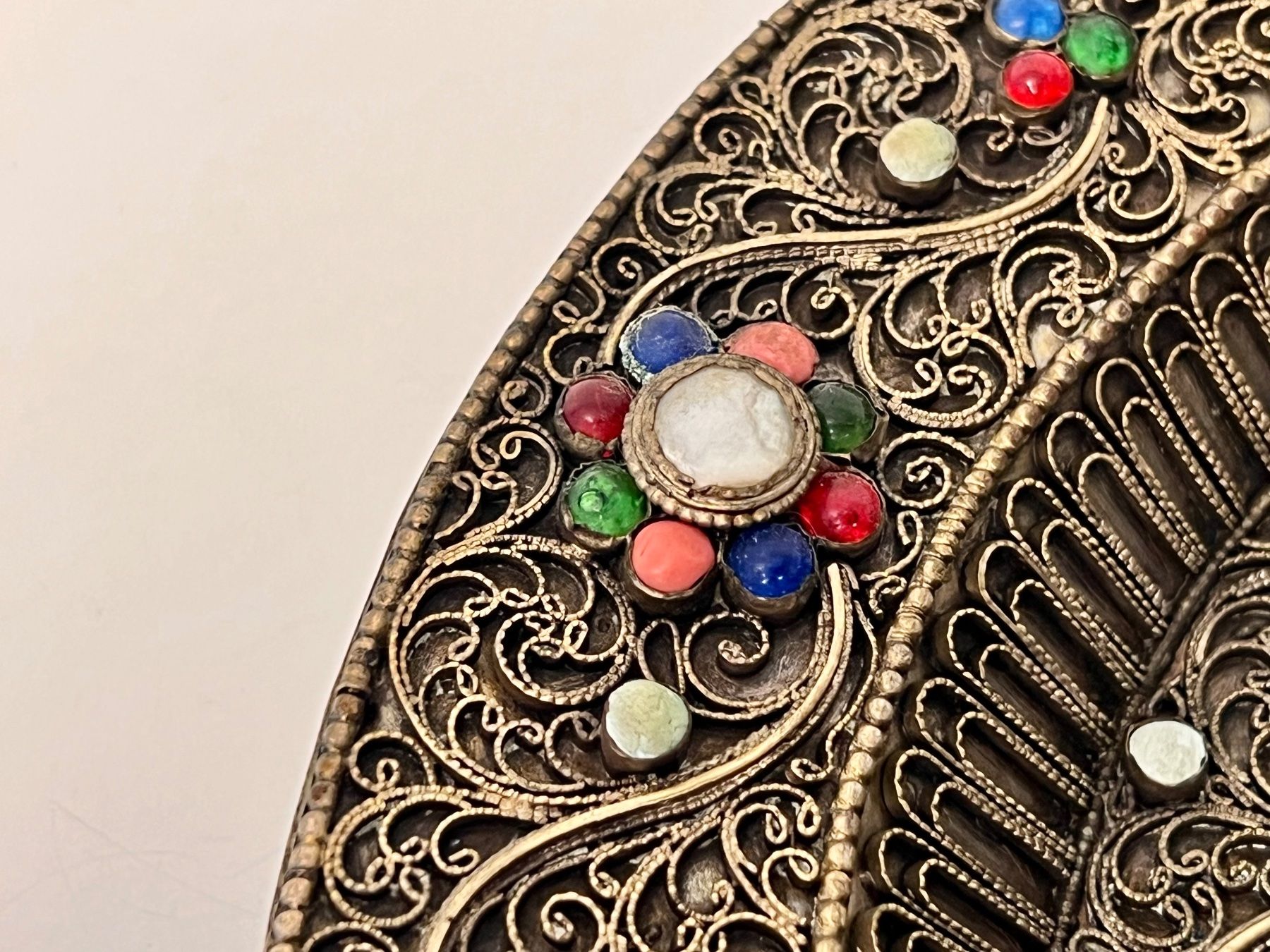 Teller: Teller Mandala Tibet oder Nepal Vishnu 19. Jahrhundert – Gebraucht aus Zürich von Arche_Brockenhaus 7